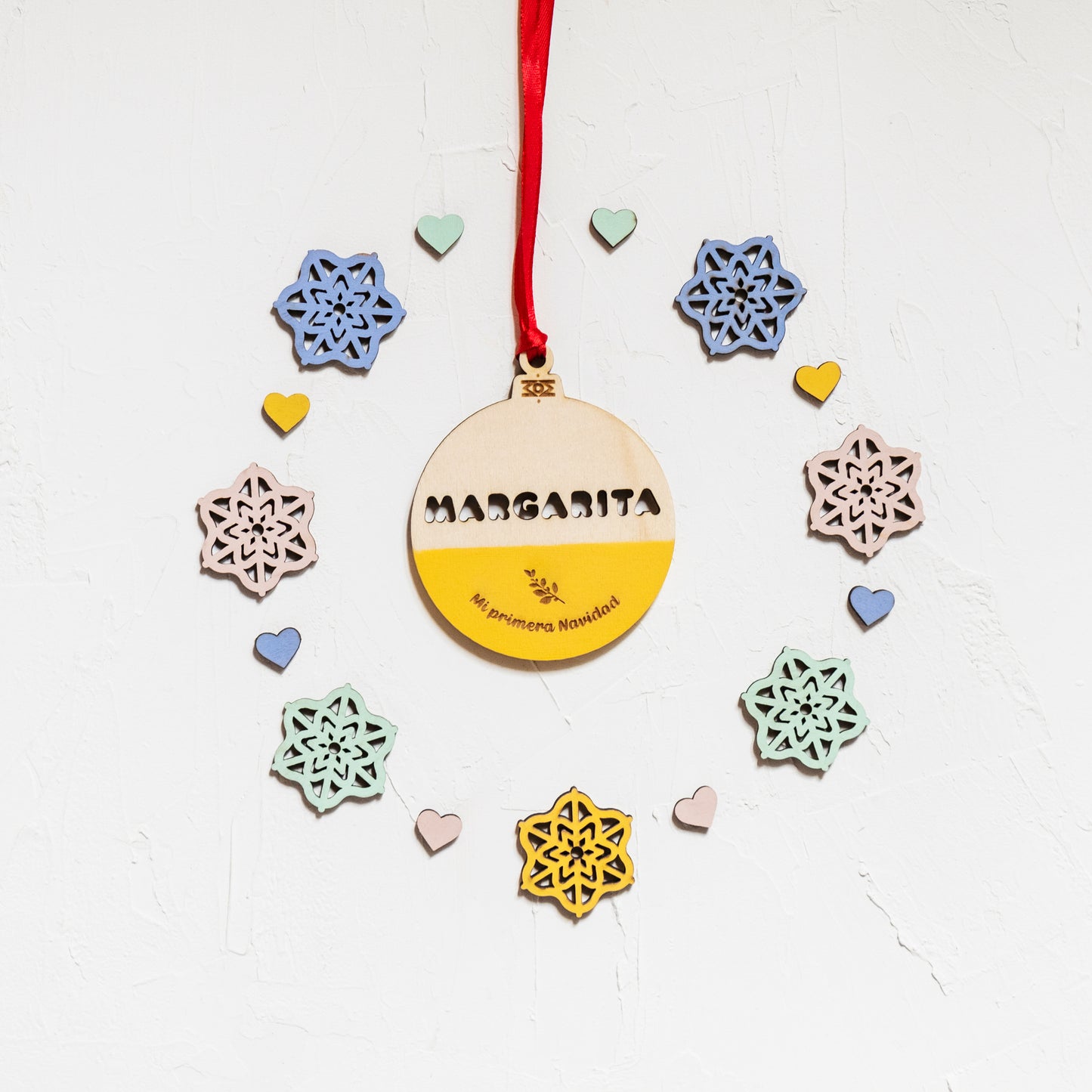 Bola Navidad Block Color
