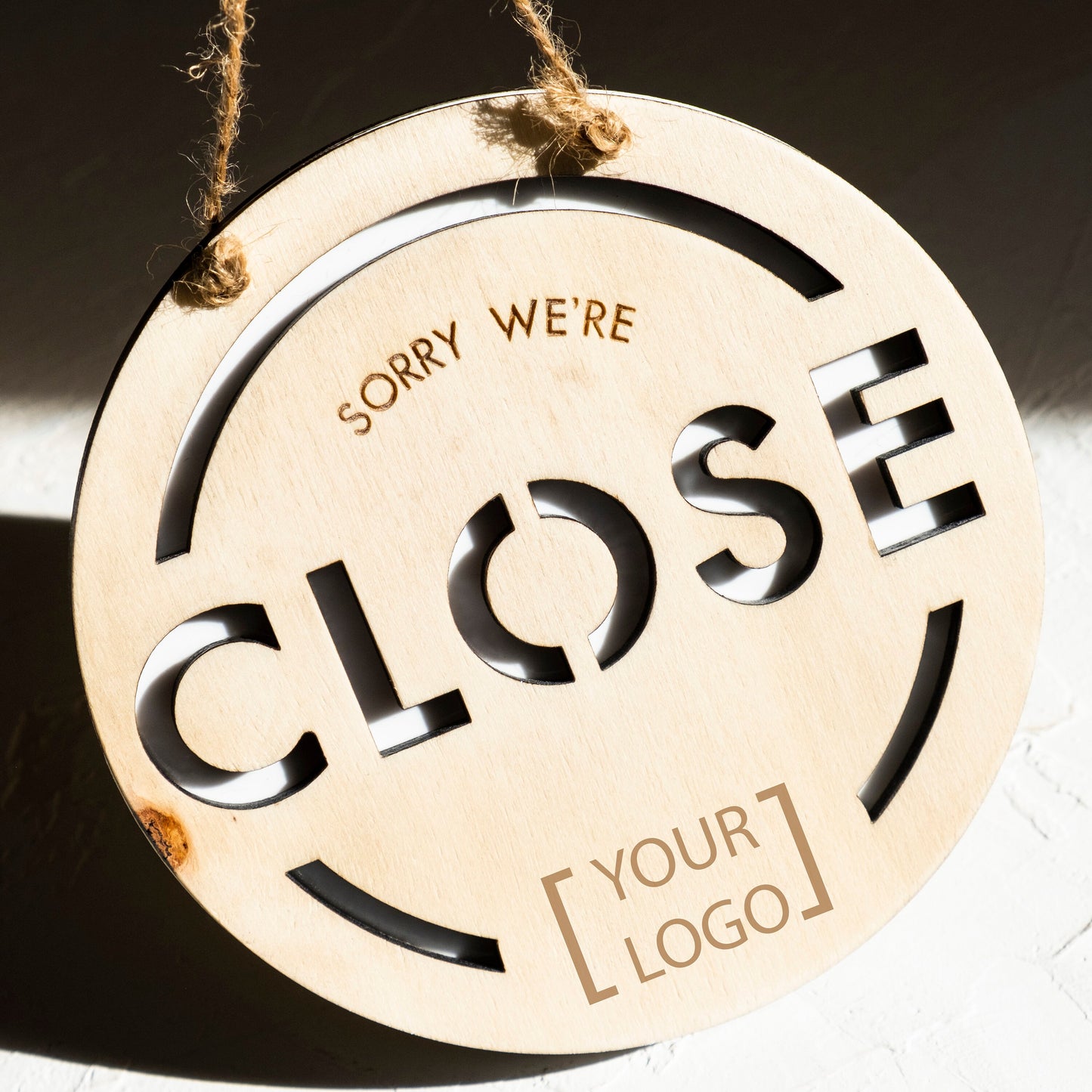 Letrero Premium Open/Close