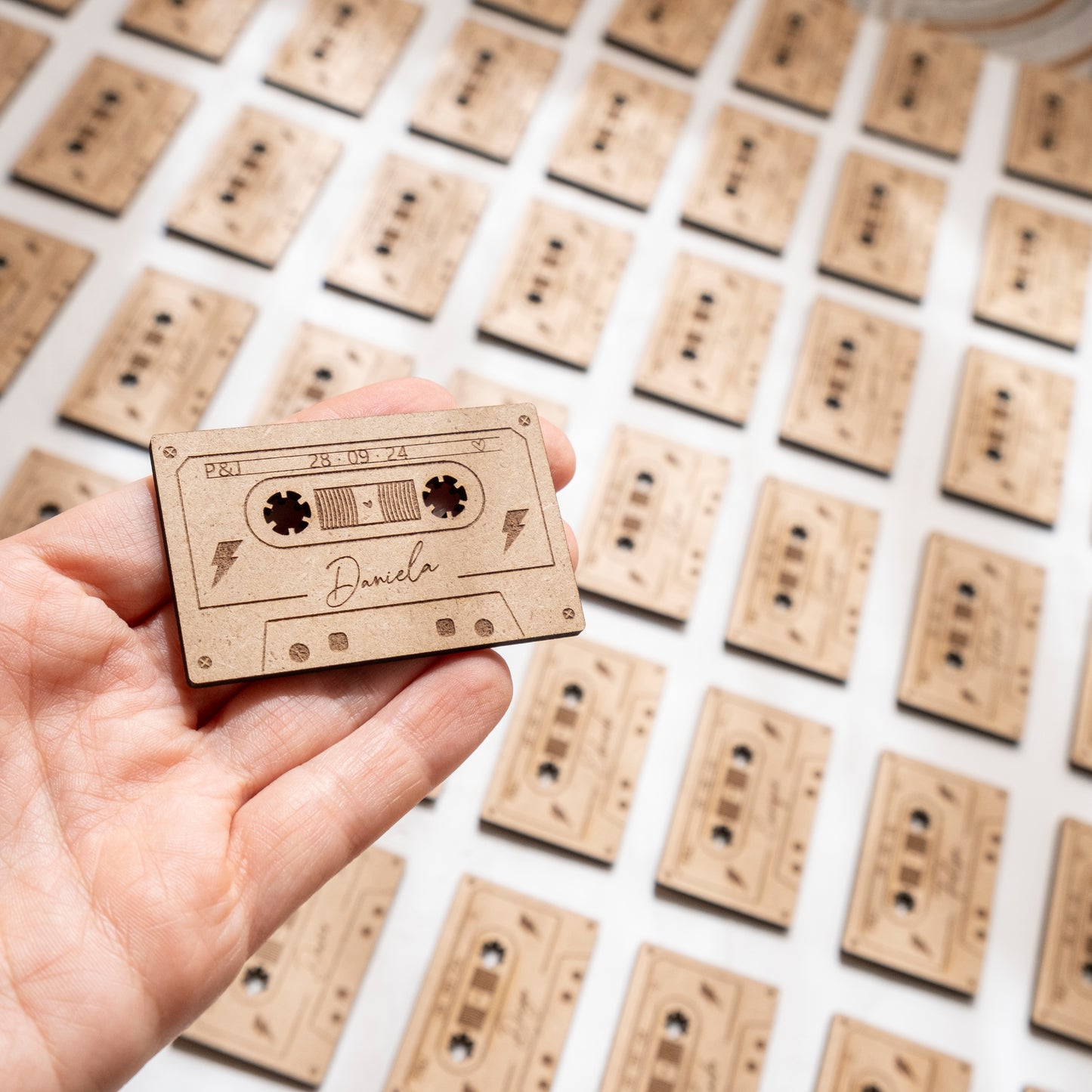 Cintas de Cassette - Marca sitios con imán