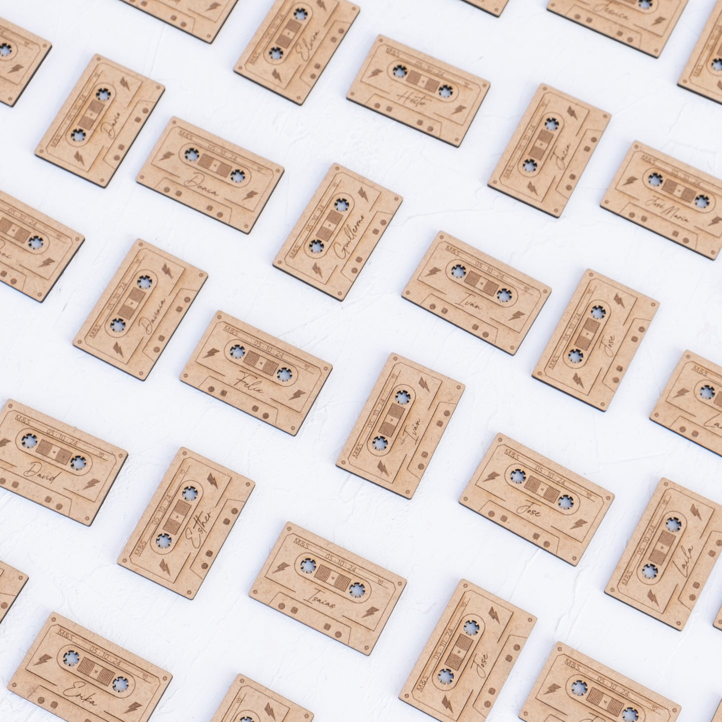 Cintas de Cassette - Marca sitios con imán