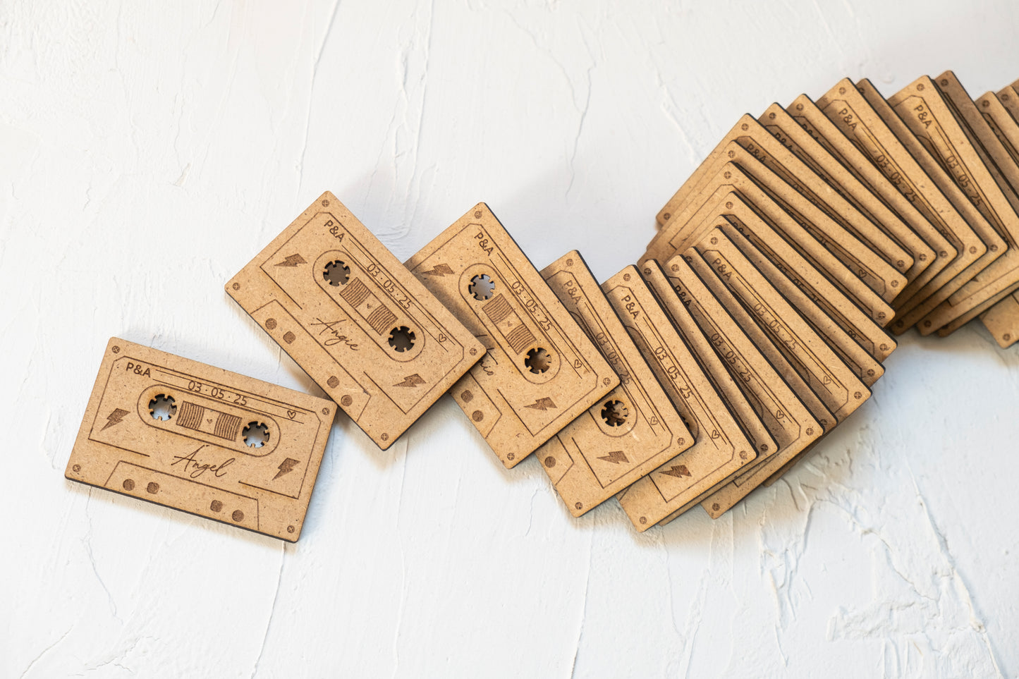 Cintas de Cassette - Marca sitios con imán