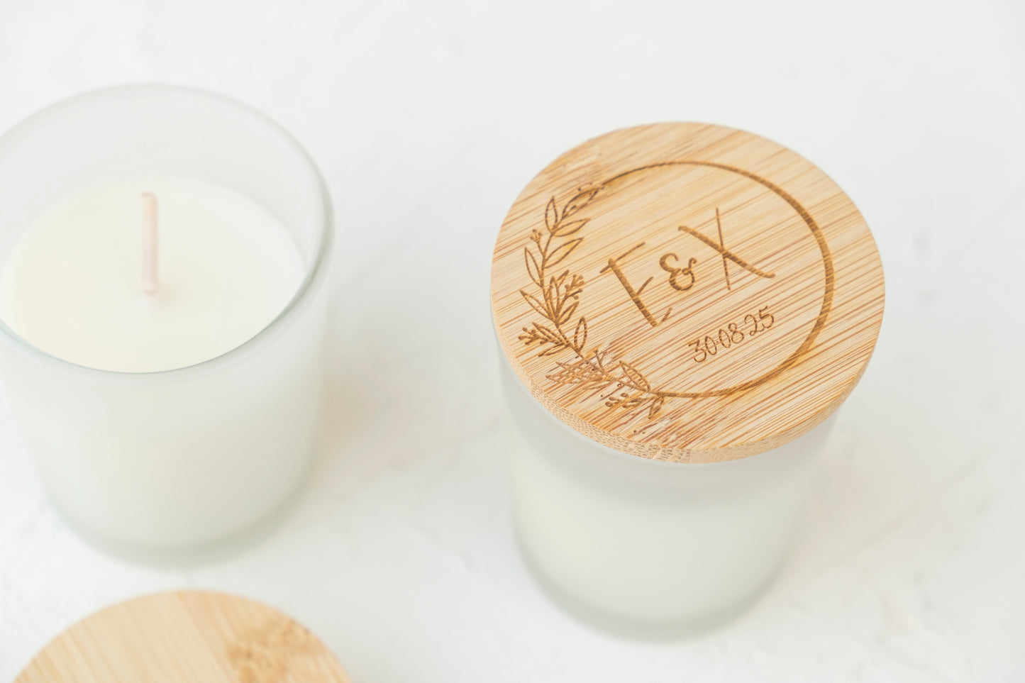 Vela Bambú personalizada