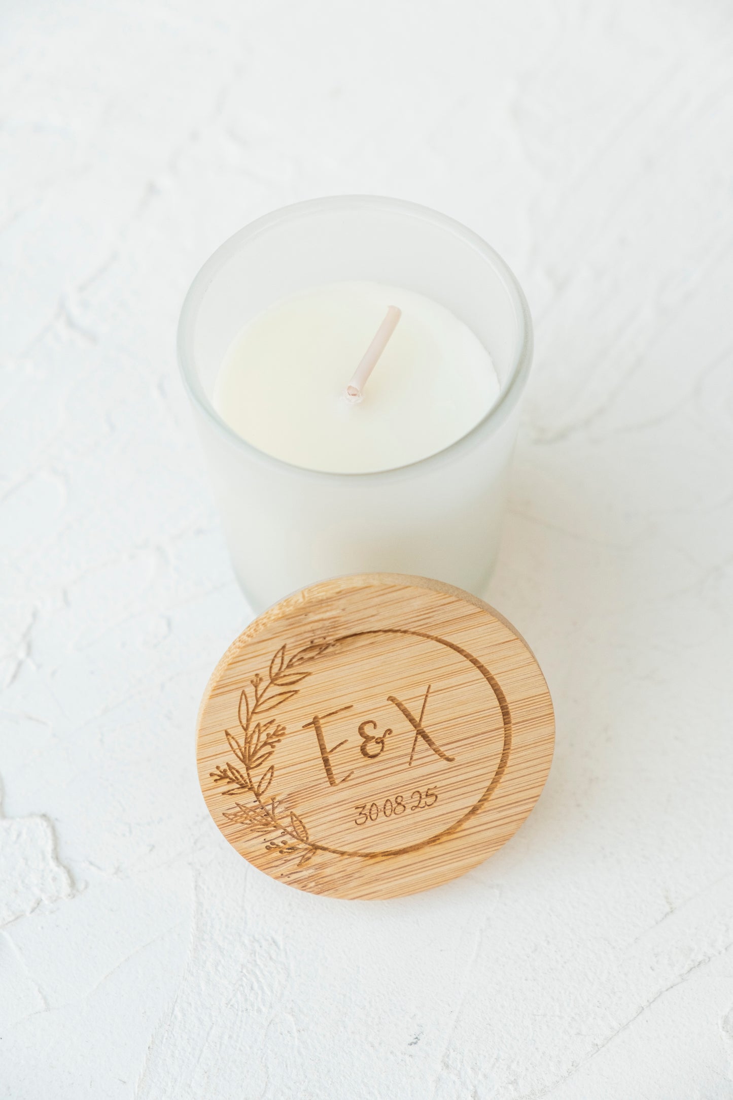 Vela Bambú personalizada