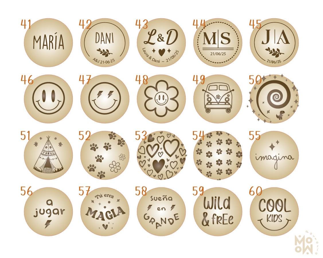 Personalized wooden yo-yo