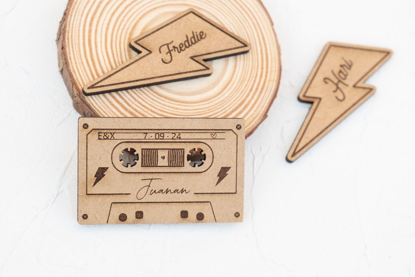 Cintas de Cassette - Marca sitios con imán