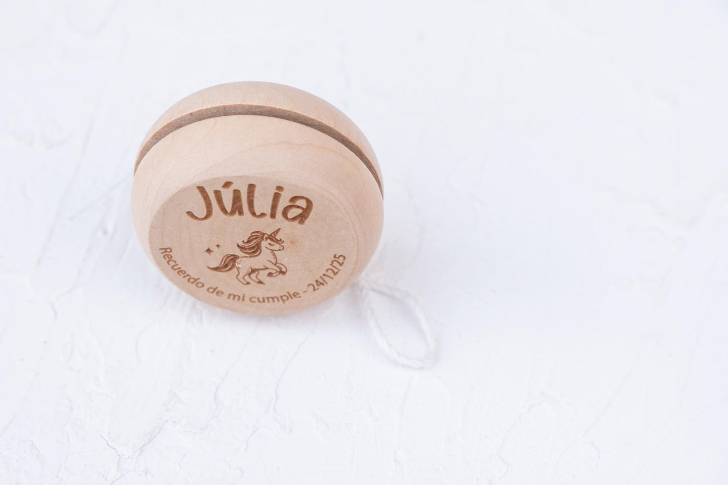 Yoyó de madera personalizado