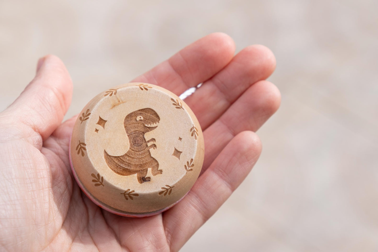 Yoyó de madera personalizado
