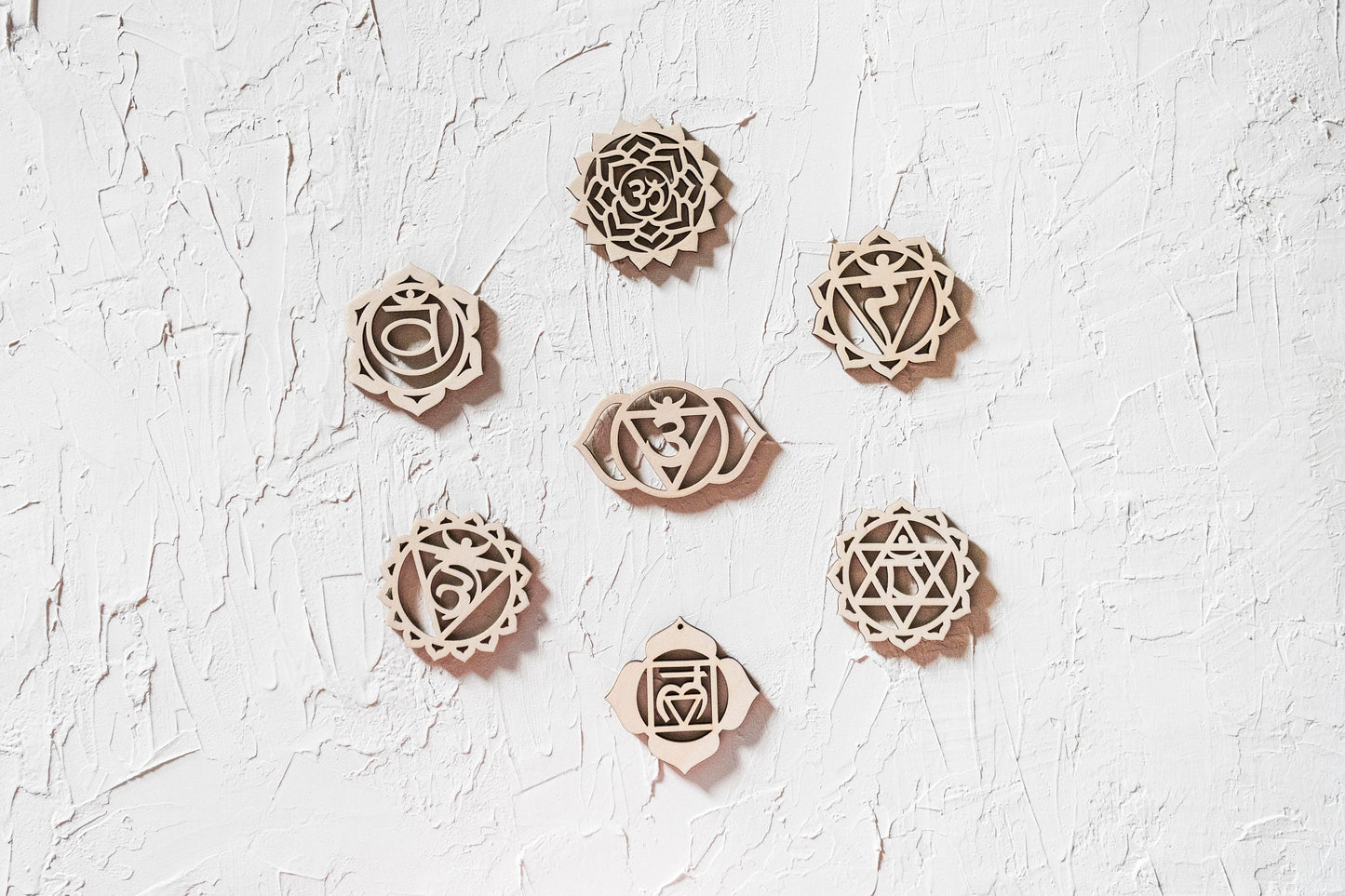 Móvil colgante de los 7 Chakras