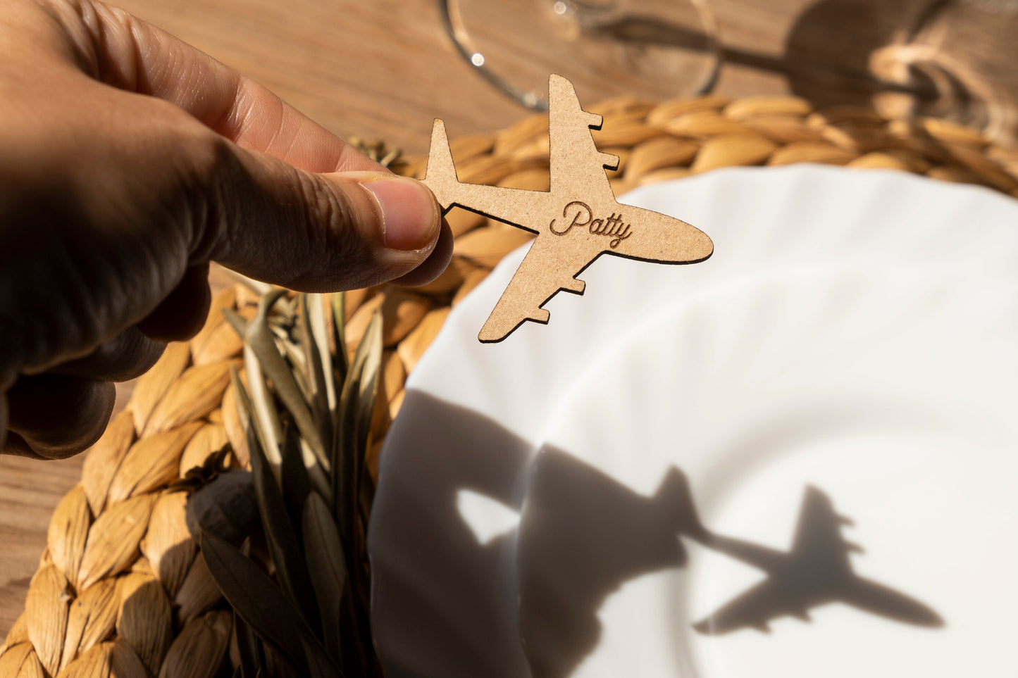 Avión con imán