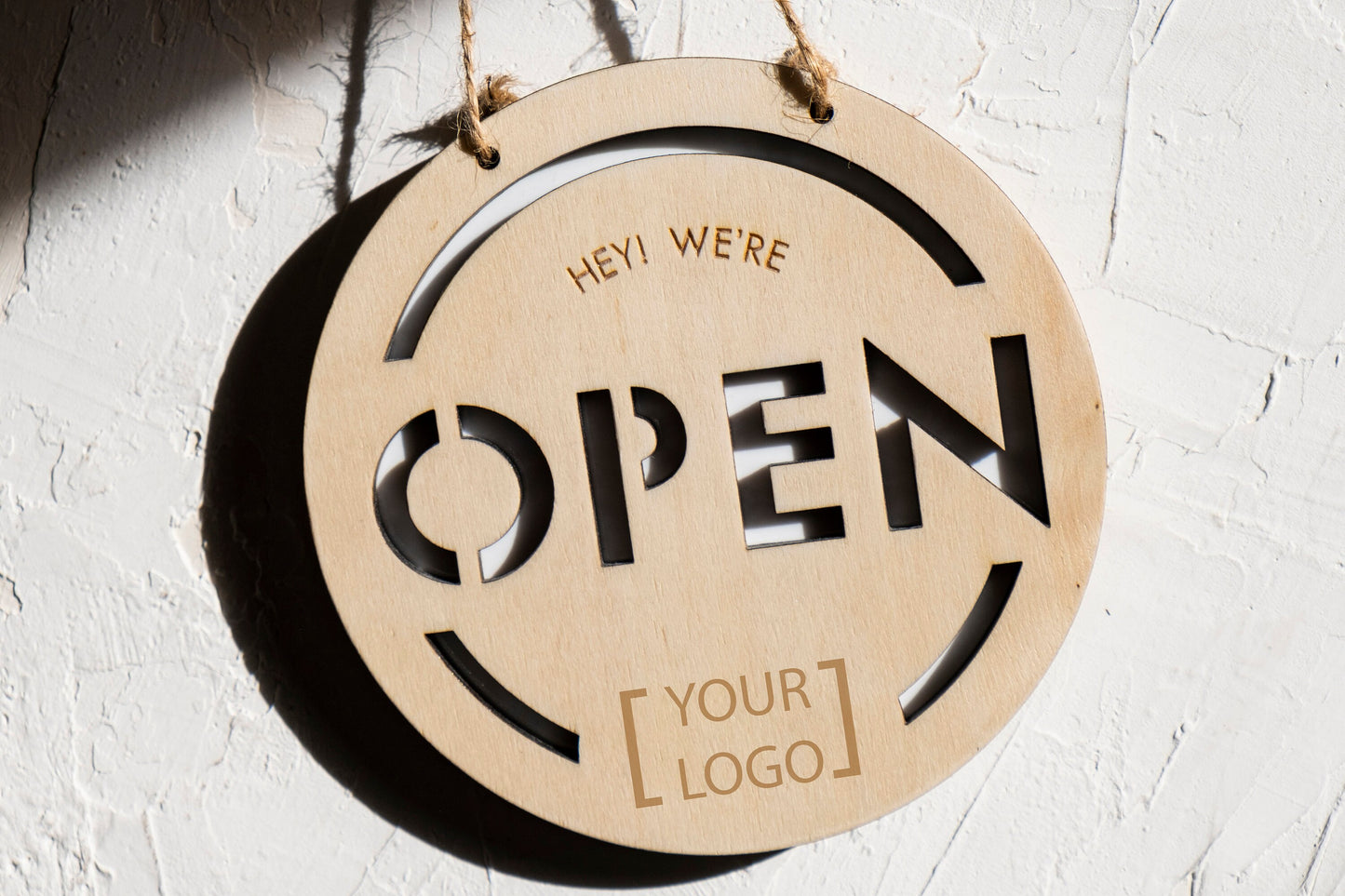 Letrero Premium Open/Close