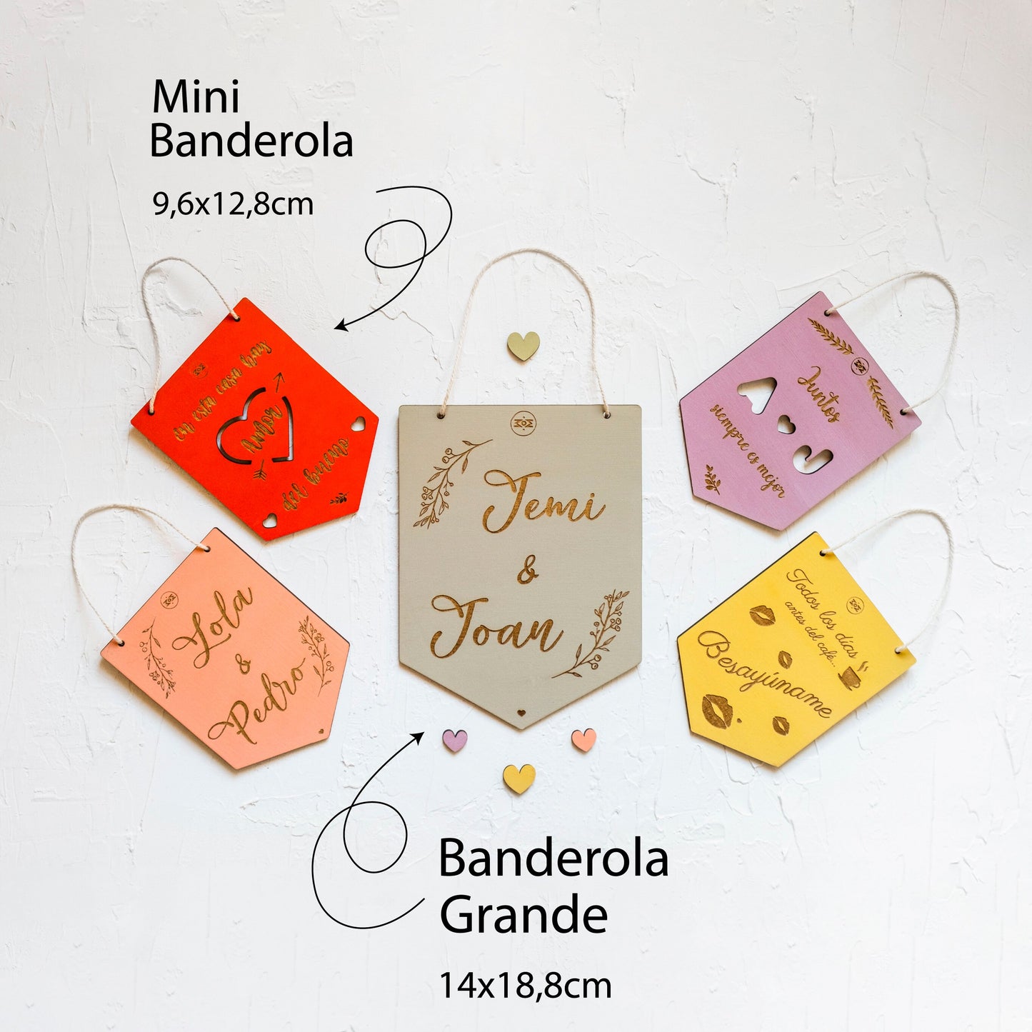Banderola romántica Verona