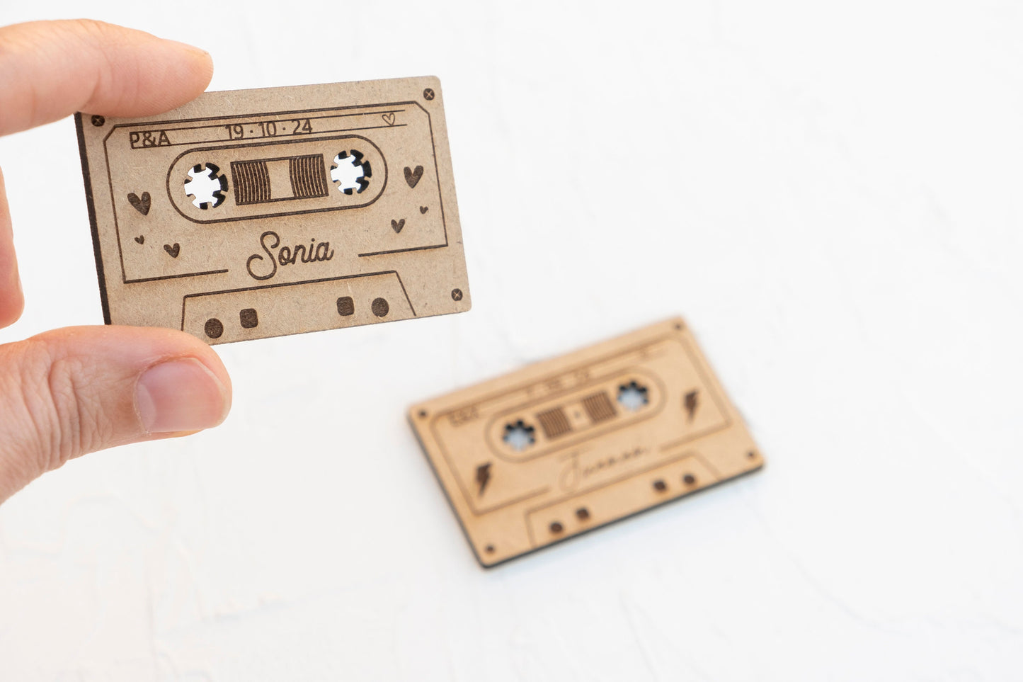 Cintas de Cassette - Marca sitios con imán