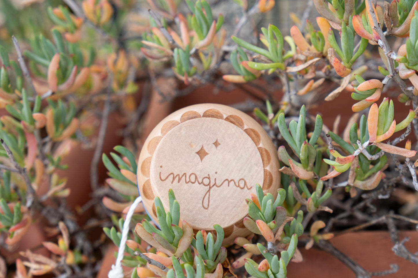 Yoyó de madera personalizado