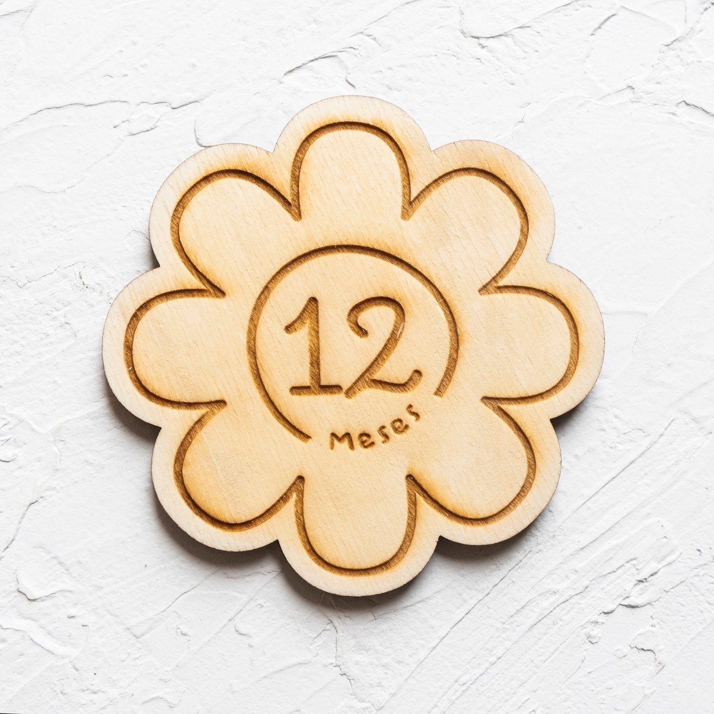 Cumple Meses Flor - reversible