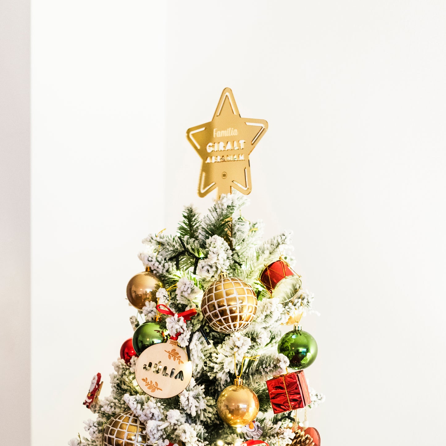 Estrella de árbol de Navidad
