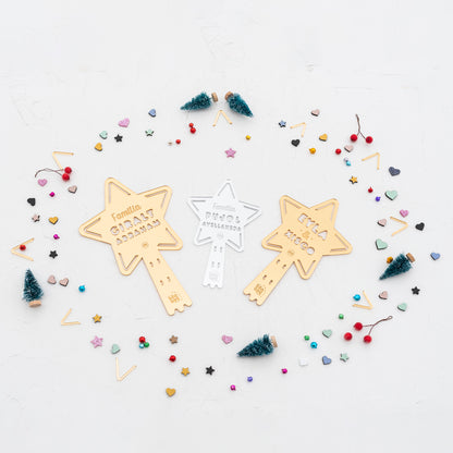 Estrella de árbol de Navidad