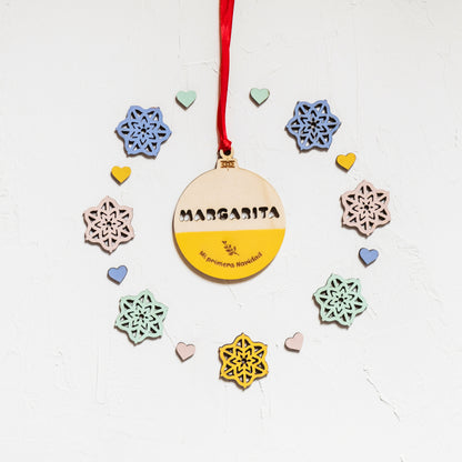 Bola Navidad Block Color