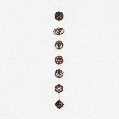 Móvil colgante de los 7 Chakras
