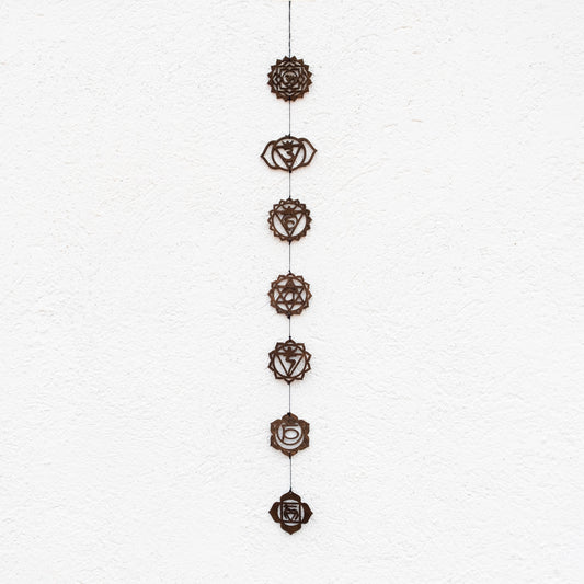 Móvil colgante de los 7 Chakras