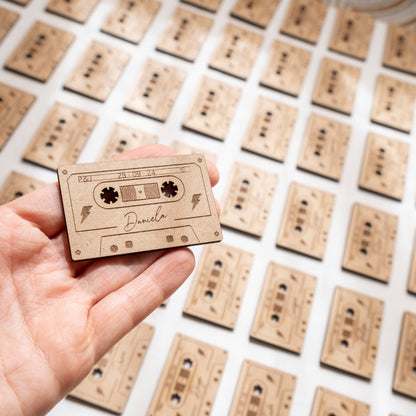 Cintas de Cassette - Marca sitios con imán