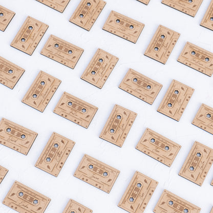 Cintas de Cassette - Marca sitios con imán