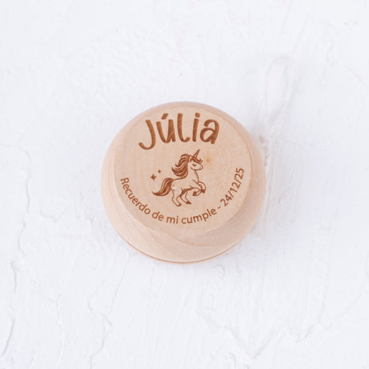 Yoyó de madera personalizado