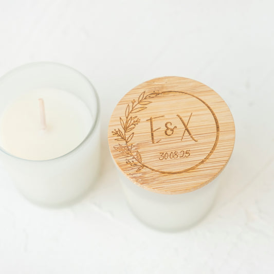 Vela Bambú personalizada