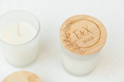 Vela Bambú personalizada