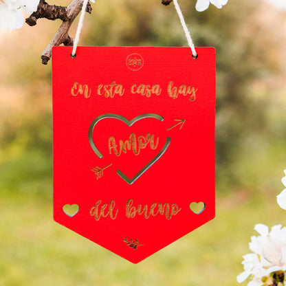Banderola Amor del bueno