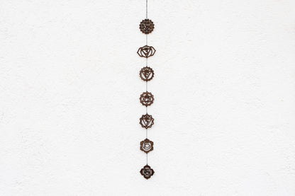 Móvil colgante de los 7 Chakras