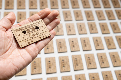Cintas de Cassette - Marca sitios con imán
