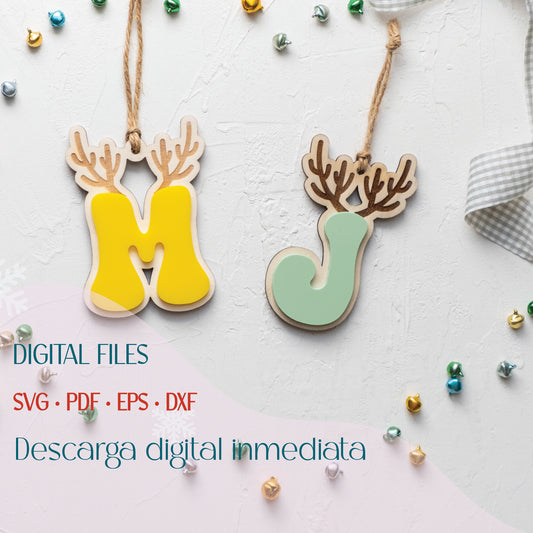 Letras Reno navideño