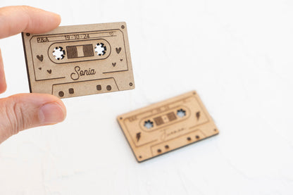 Cintas de Cassette - Marca sitios con imán