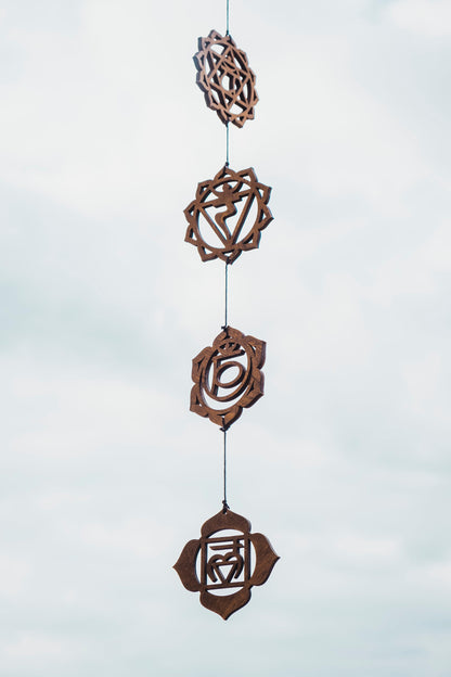 Móvil colgante de los 7 Chakras